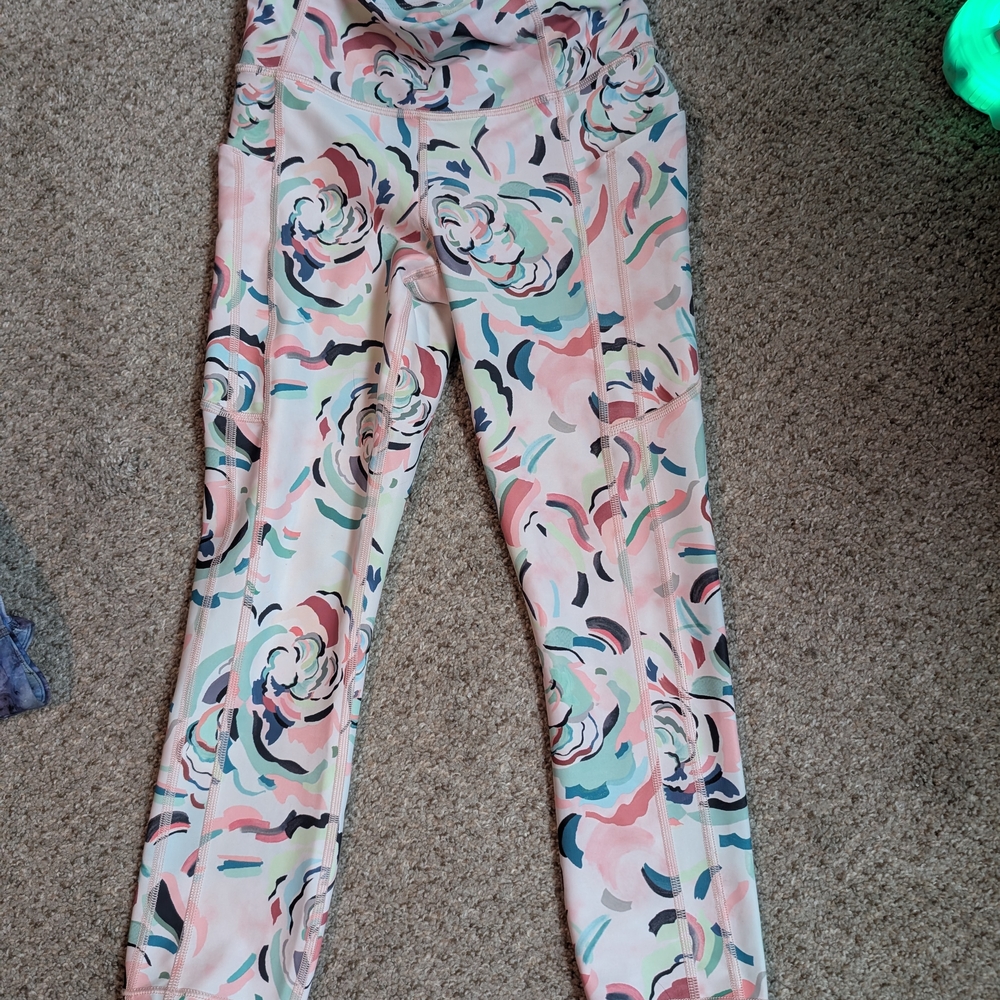 Floral Patterned Leggings